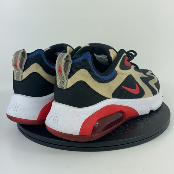 Nike Air Max 200 Gold/Red Athletic Running Shoes AQ2568-700 Men's Size 11 - Picture 5 of 11